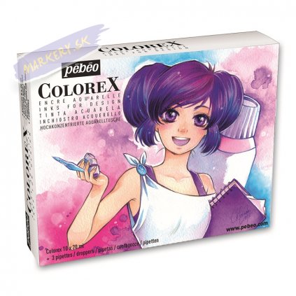 pebeo colorex set10