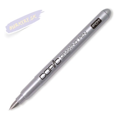 Kresliace pero COPIC Drawing Pen EF, čierné