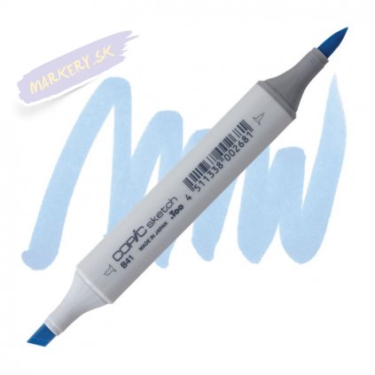 4098 2 b41 powder blue copic sketch