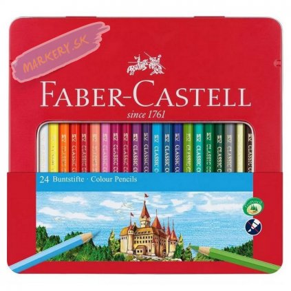 faber pastelky plech 24