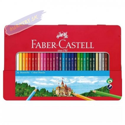 faber pastelky plech 36