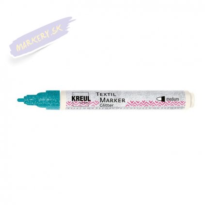 CK92666 KREUL TextilMarkerGlitter medium