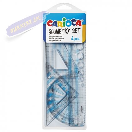 40121 CARIOCA Geometry Set Wallet 4 pcs