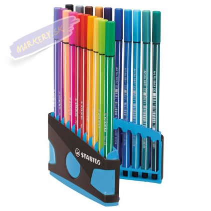 stabilo pen68 20ks colorparade modra I