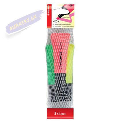 stabilo neon 3ks A