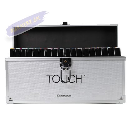 TOUCH Twin Marker 72c Aluminum Case SET(LE)