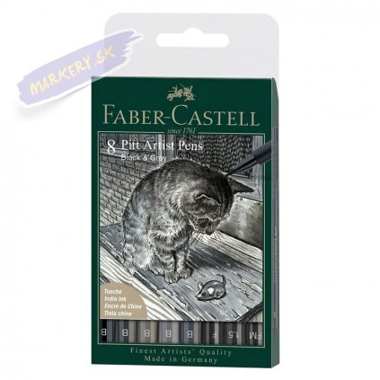 faber pitt 8ks blackgrey