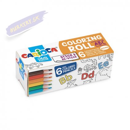 42982 CARIOCA Mini Coloring Roll 85x10cm Box 7 pcs