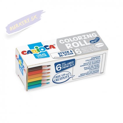 42983 CARIOCA Mini Coloring Roll 85x10cm Box 7 pcs
