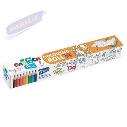 42979 CARIOCA Coloring Roll 200x30cm Box 9 pcs