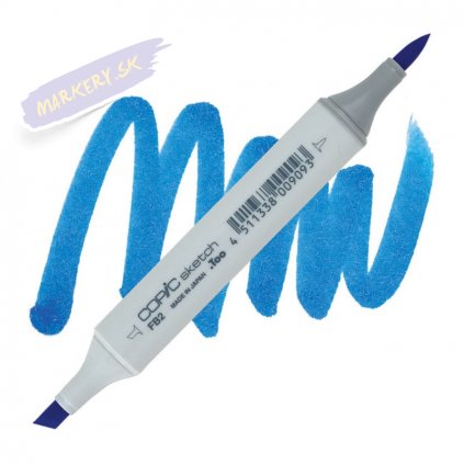 4461 2 fb2 fluorescent dull blue copic sketch