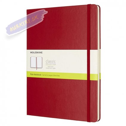 45963 3 skicar moleskine tvrdy cisty cerveny xl