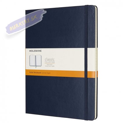 45987 3 skicar moleskine tvrdy linkovany modry xl