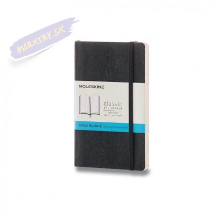 46095 skicar moleskine mekky teckovany cerny s