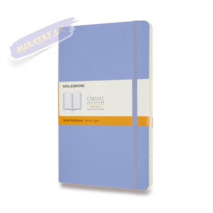 46230 skicar moleskine mekky linkovany nebesky modry l