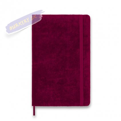 46329 skicar moleskine velvet linkovany ruzovy l