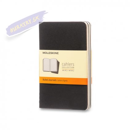 46332 sesity moleskine 3ks linkovane cerne s