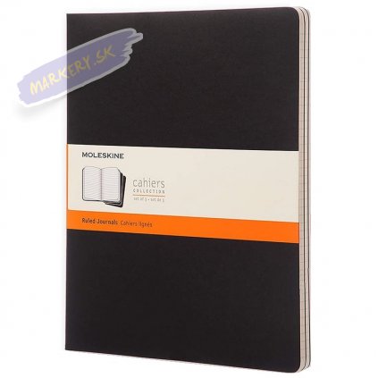 46368 4 sesity moleskine 3ks linkovane cerne xxl