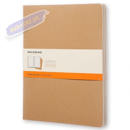 46392 4 sesity moleskine 3ks linkovane kraft xxl