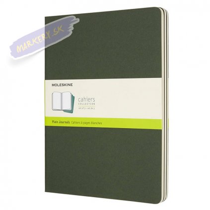 46428 1 sesity moleskine 3ks ciste tmave zelene xl