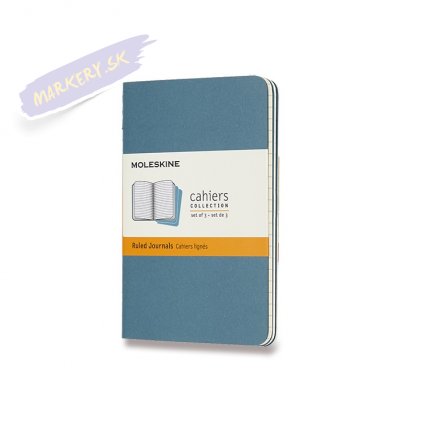 46431 sesity moleskine 3ks linkovane modre s