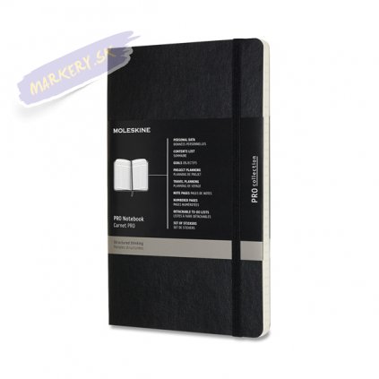 46512 skicar moleskine professional mekky cerny l