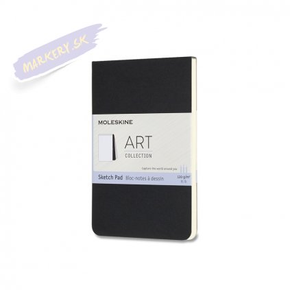 46575 skicar moleskine sketch pad cerny s