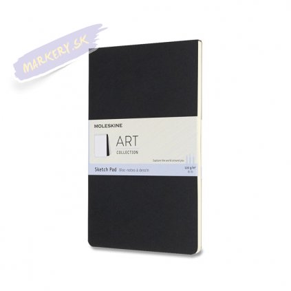 46578 skicar moleskine sketch pad cerny l