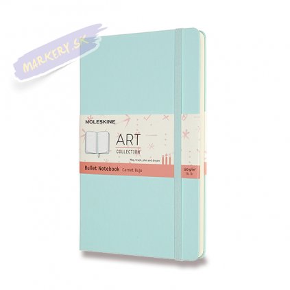 46611 skicar moleskine artbullet teckovany svetle modry l