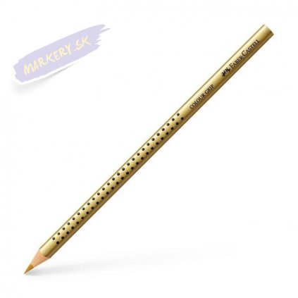 FABER-CASTELL ergonomická pastelka GRIP, zlatá