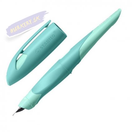 stabilo easybirdy ergonomischer schulfueller pastell edition aquagruen mint m feder rechtshaender 2