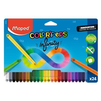 maped coloriage crayons de couleur infinity 861604