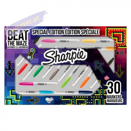 viltstift sharpie beat the maze fijn ass