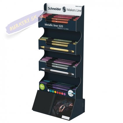 Liehový SCHNEIDER Paint-It Metallic 1-2mm, 80ks v stojančeku