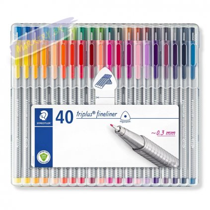 Liner STAEDTLER Triplus 0,3mm Box, 40ks