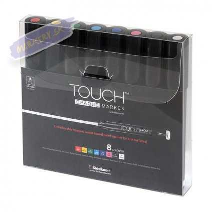 TOUCH OPAQUE MARKER Medium 8set