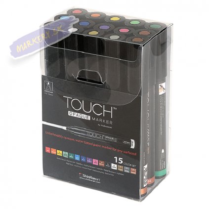 TOUCH OPAQUE MARKER Medium 15set