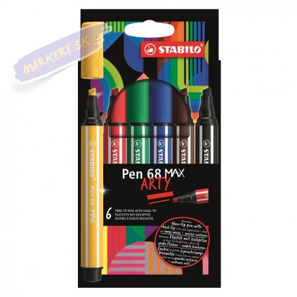 51178 5 fix stabilo pen 68 max 6ks arty