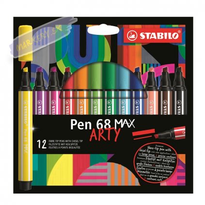 51181 5 fix stabilo pen 68 max 12ks arty