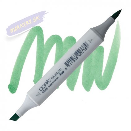 4998 2 yg45 cobalt green copic sketch