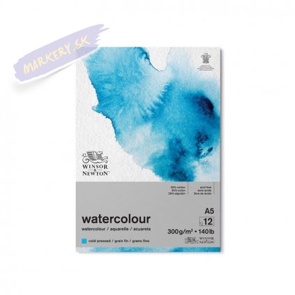 52660 blok winsor newton watercolour pad a5 12 listu