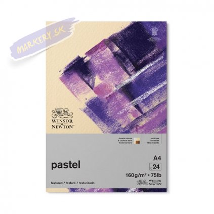 52675 blok winsor newton pastel paper earth a4 24 listu