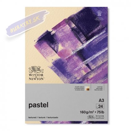 52678 blok winsor newton pastel paper earth a3 24 listu