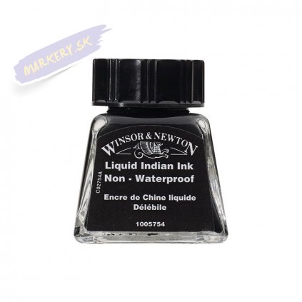 52870 5 kreslici inkoust winsor newton drawing ink 14ml liquid indian ink