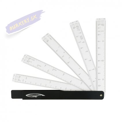 Sada pomerových merítok GRAPH'IT 1:2,5-1:1250