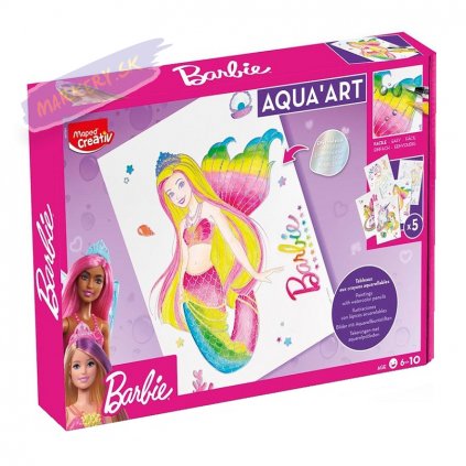 Sada MAPED CREATIV Aqua Art Barbie