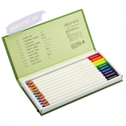 TOMBOW pastelky Irojiten, 10ks Vivid