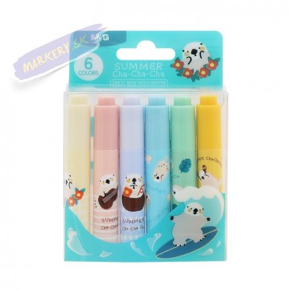 zvyraznovac m g summer cha cha cha mini sada 6ks