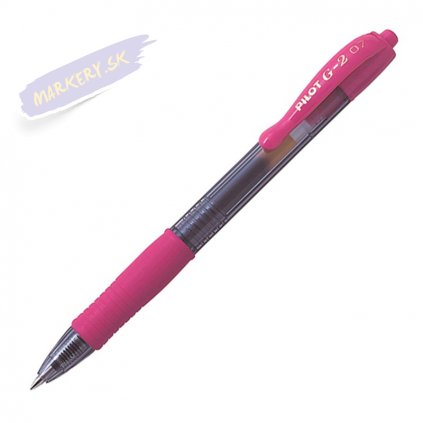 PILOT gélový roller G-2 Clicker 07, ružový
