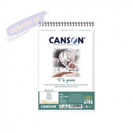 canson C a grain A5+ 125g